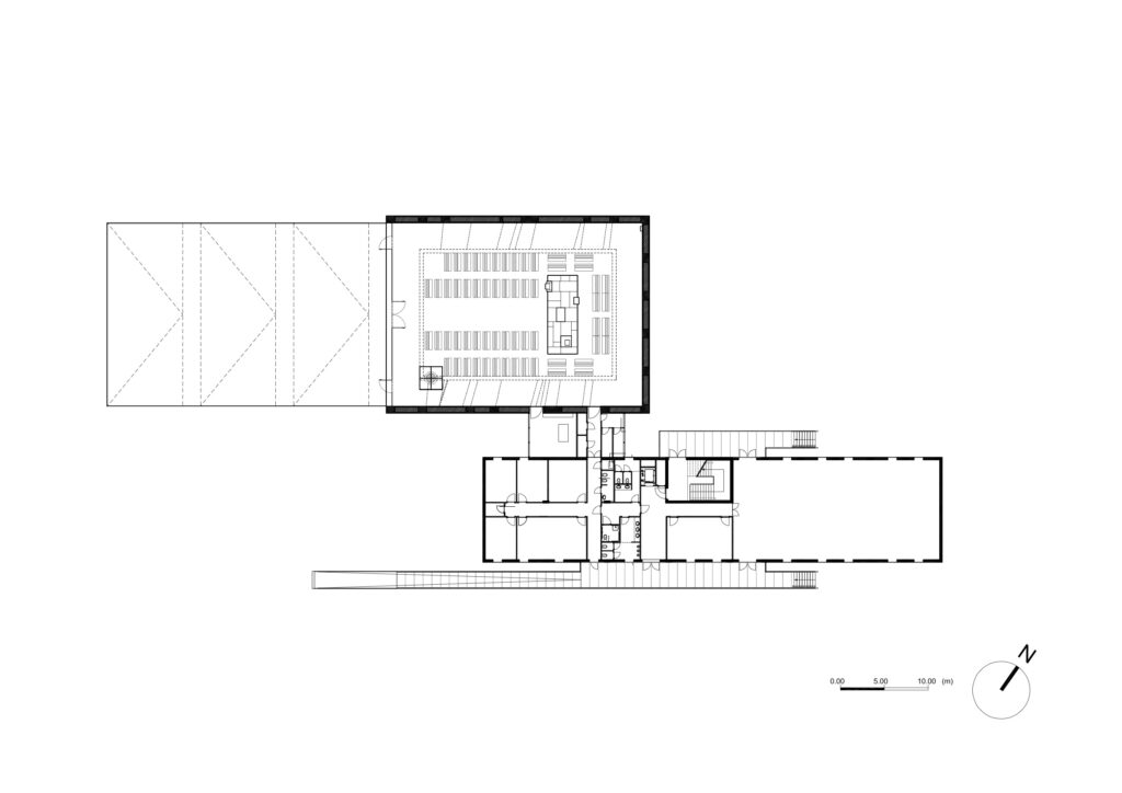 Iglesia San Pablo Foligno (Fuksas) - Planta 1
